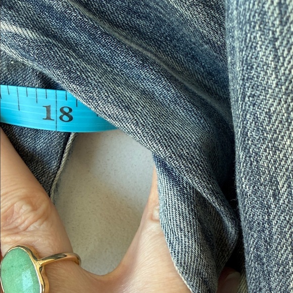 Keer Qiaowa Denim Dress Floral Embroidered Tunic - Picture 9 of 10